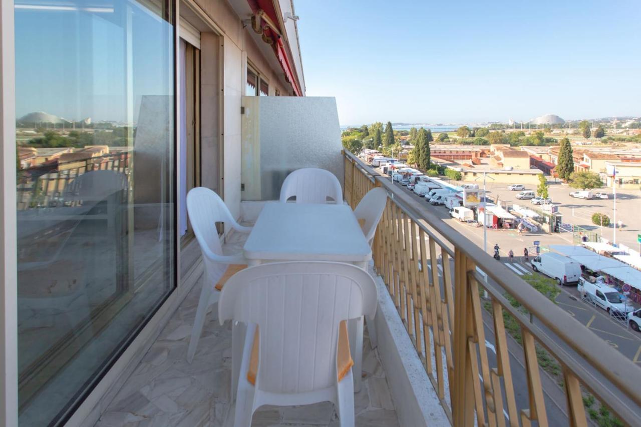 Superb Apartment With Terrace And Sea View Near Beaches And City Center Cagnes-sur-Mer Eksteriør bilde